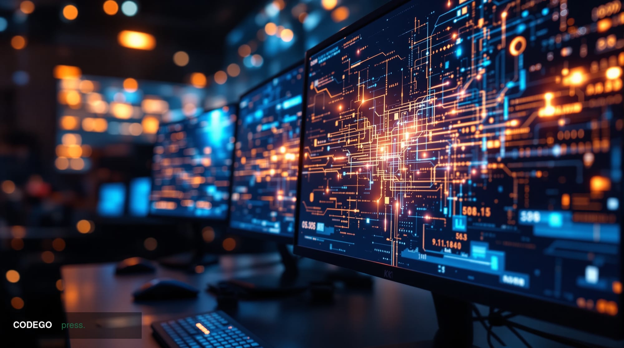 A photorealistic editorial photograph showing a modern cryptocurrency exchange interface displaying Ethereum blockchain trans