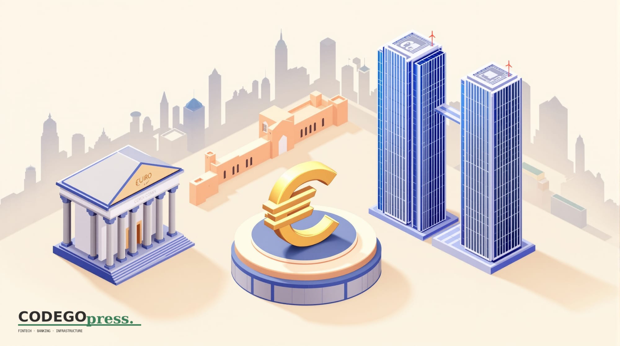 Digital euro coin symbol in navy and gold centre, with <a href="https://www.centralbank.cy" target="_blank" rel="noopener">Ce