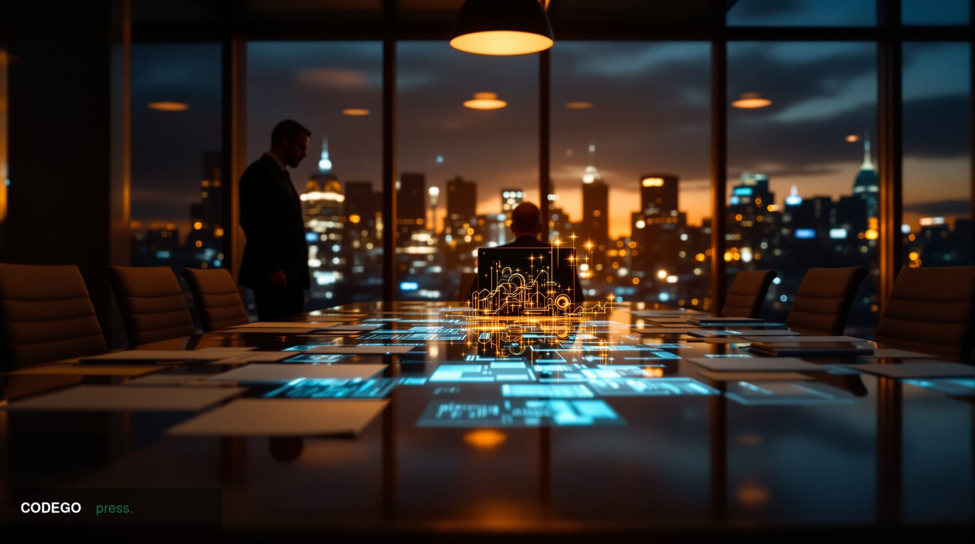 A cinematic editorial photograph capturing the tension between military intelligence and cryptocurrency prediction markets. T