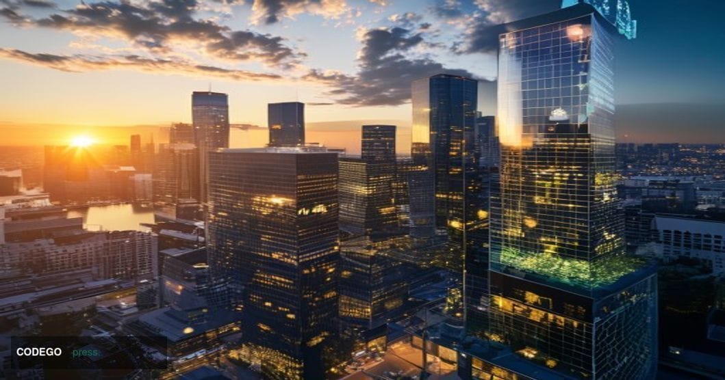 A cinematic aerial view of the <a href="https://www.bcg.com" target="_blank" rel="noopener">Boston Consulting Group</a> headq