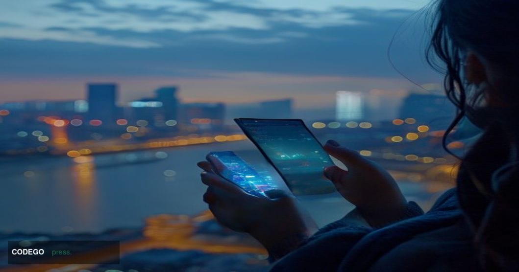 A cinematic editorial photograph set in Seoul, South Korea, with the iconic N Seoul Tower and Han River visible in the backgr