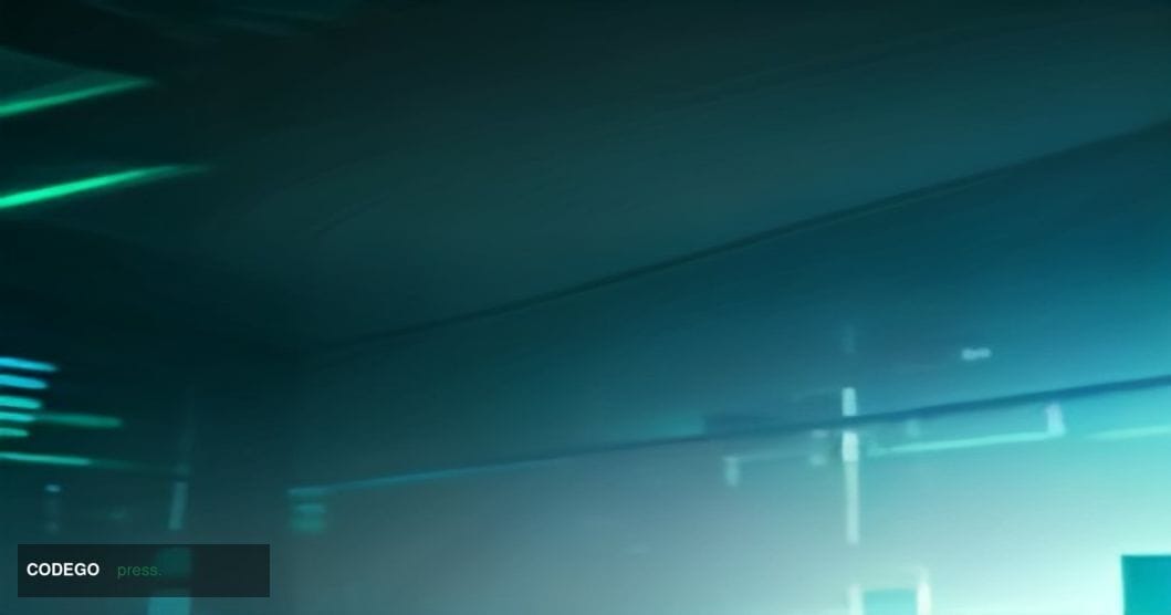 A cinematic editorial photograph set inside a sleek, futuristic financial trading floor environment — low-angle shot looking 