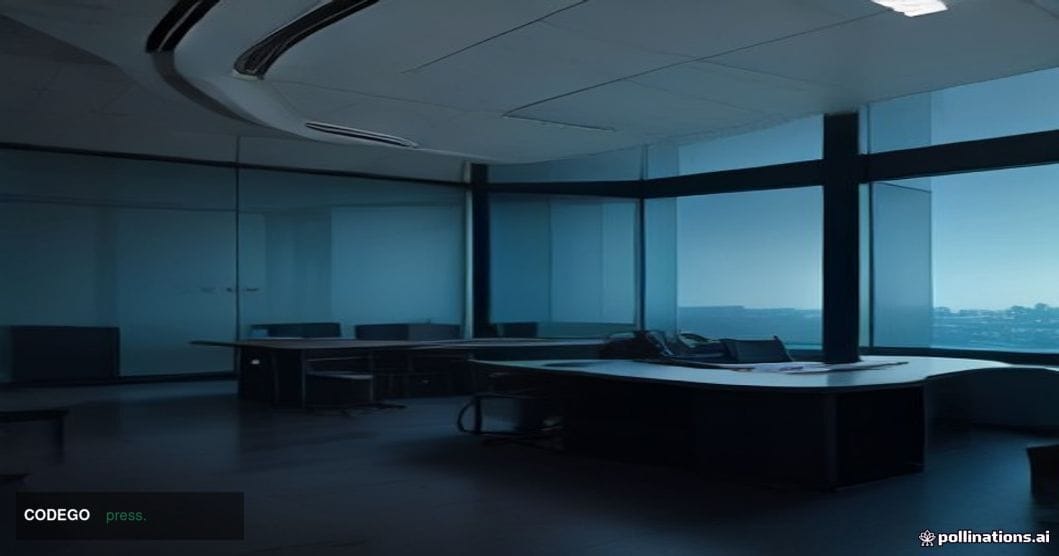 A cinematic editorial photograph set inside a monumental federal law enforcement operations center, rendered in photorealisti
