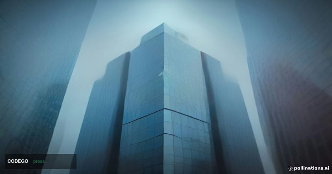 A cinematic editorial photograph capturing the gleaming glass-and-steel facade of HSBC's iconic Hong Kong headquarters tower 