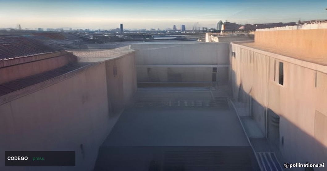 A cinematic editorial photograph set in Lisbon, Portugal, with the city's iconic terracotta rooftops and the Tagus River glim