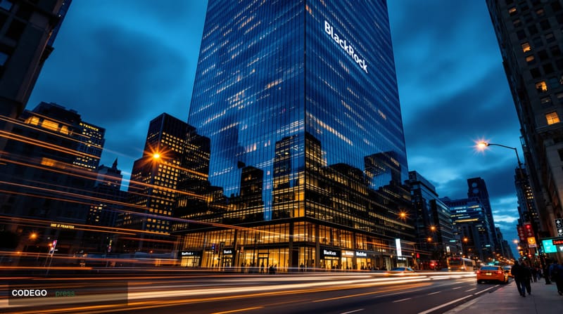 A dramatic wide-angle photograph of <a href="https://www.blackrock.com" target="_blank" rel="noopener">BlackRock</a>'s imposi