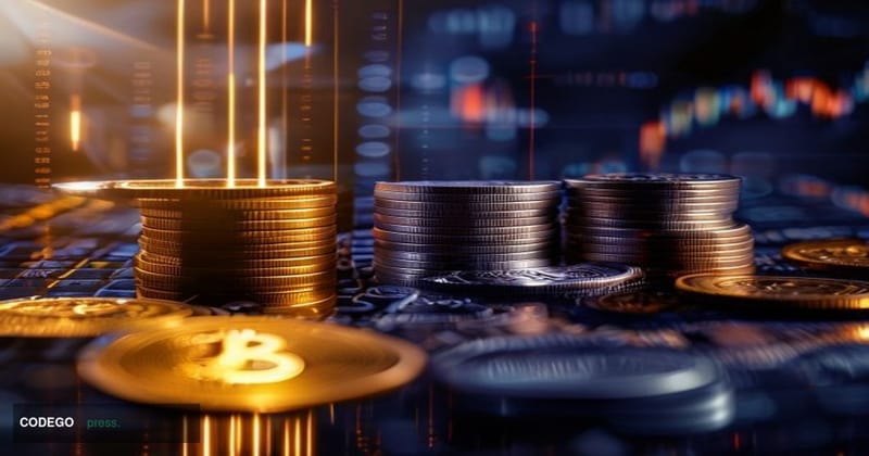 A dramatic editorial photograph capturing the divergent paths of privacy cryptocurrencies through a split-screen composition.