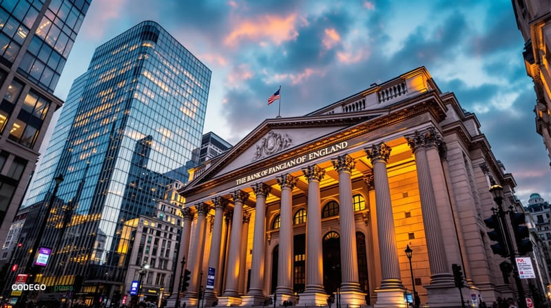 A sweeping cinematic view of the <a href="https://www.bankofengland.co.uk" target="_blank" rel="noopener">Bank of England</a>