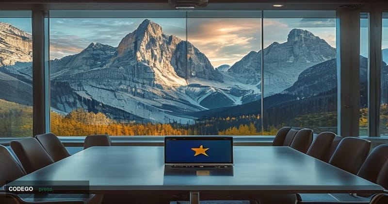 A photorealistic editorial photograph set in the dramatic alpine landscape of Bozen (Bolzano), Italy, with the iconic Dolomit