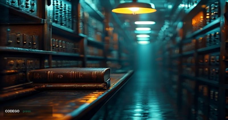 A cinematic editorial photograph set in a dramatic, dimly lit private vault environment reminiscent of a high-security Bitcoi