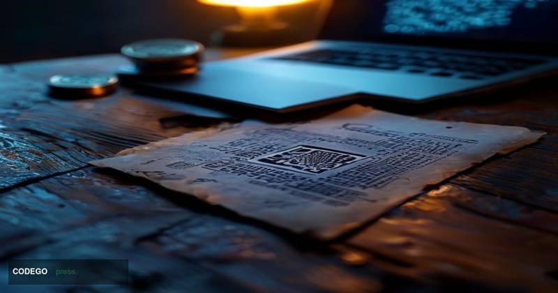 A cinematic editorial photograph showing a close-up of an official-looking letter on a weathered wooden desk, with a clearly 