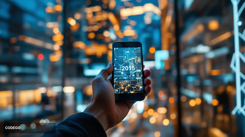 A cinematic editorial photograph set in a modern Brazilian urban retail environment, depicting a young professional holding a