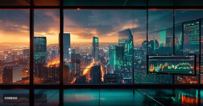 A cinematic editorial photograph set in São Paulo, Brazil, with the iconic Paulista Avenue skyline visible in the background 