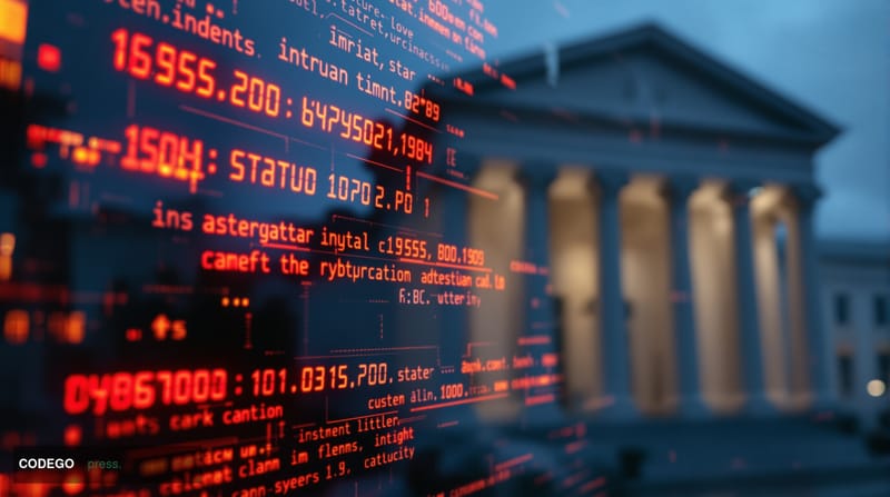 A cinematic editorial photograph depicting a dramatic close-up of a glowing digital wallet interface on a high-resolution scr
