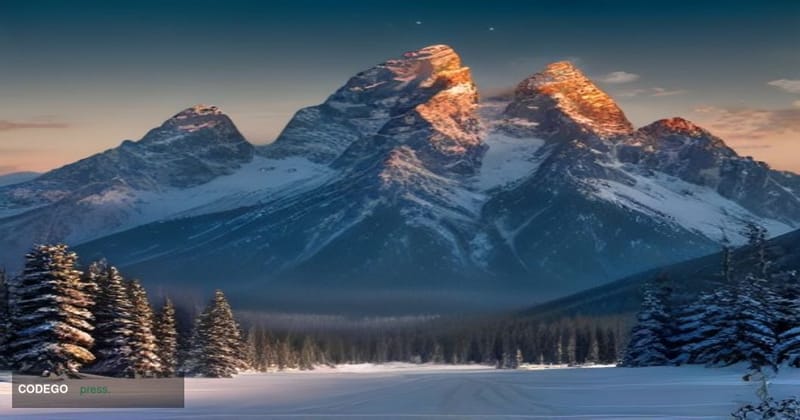 A photorealistic editorial photograph of the Jackson Hole mountain summit conference setting in Grand Teton National Park, Wy