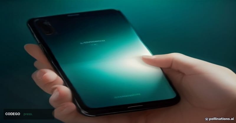 A close-up cinematic editorial photograph of a human hand holding a sleek physical gift card near the edge of a modern iPhone
